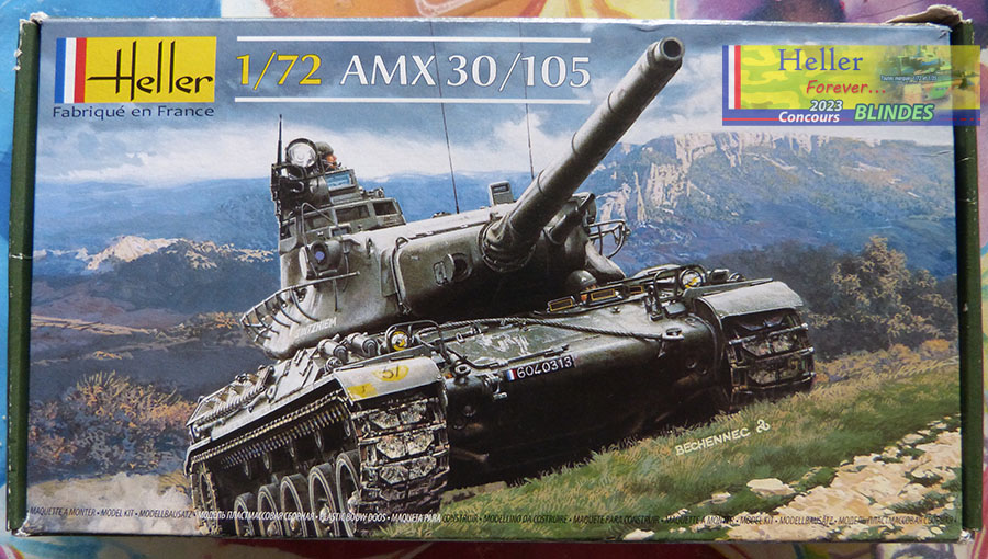 Char de combat AMX 30/105 du 11ème Chasseurs à BERLIN Réf 56899. Amx30_10