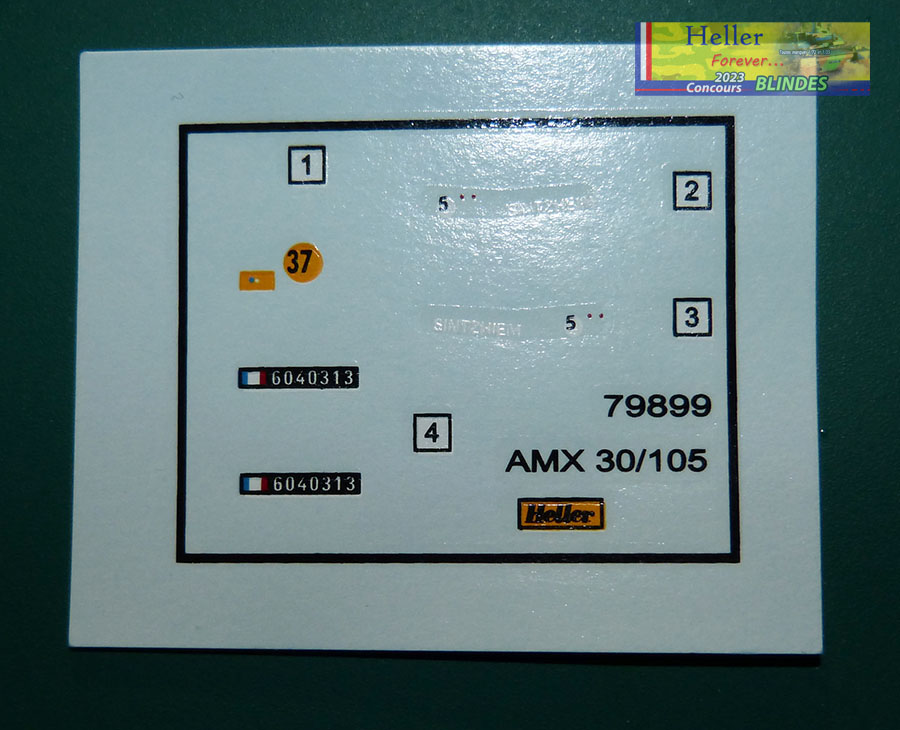 Char de combat AMX 30/105 du 11ème Chasseurs à BERLIN Réf 56899. Amx30_13
