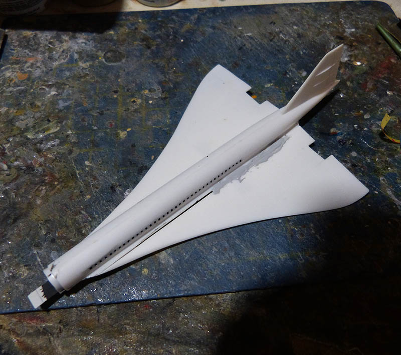 SUD AVIATION - BRITISH AIRCRAFT CORPORATION CONCORDE Cie AIR FRANCE 1/300ème Réf CADET L 006 Concor23