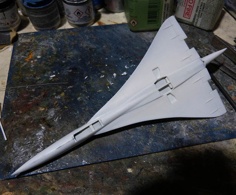 SUD AVIATION - BRITISH AIRCRAFT CORPORATION CONCORDE Cie AIR FRANCE 1/300ème Réf CADET L 006 Concor29