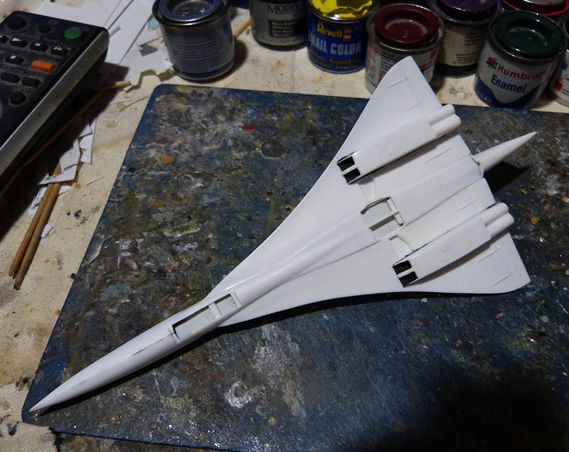 SUD AVIATION - BRITISH AIRCRAFT CORPORATION CONCORDE Cie AIR FRANCE 1/300ème Réf CADET L 006 Concor32