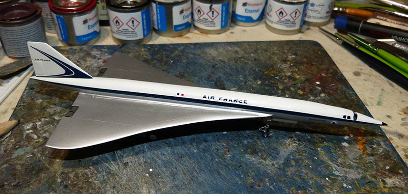 SUD AVIATION - BRITISH AIRCRAFT CORPORATION CONCORDE Cie AIR FRANCE 1/300ème Réf CADET L 006 - Page 2 Concor54