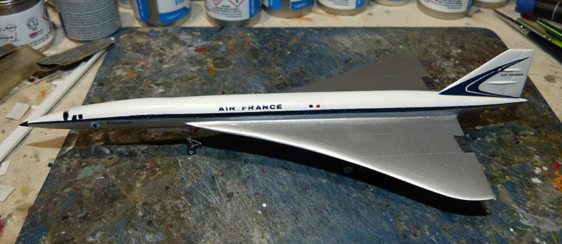 SUD AVIATION - BRITISH AIRCRAFT CORPORATION CONCORDE Cie AIR FRANCE 1/300ème Réf CADET L 006 - Page 2 Concor55