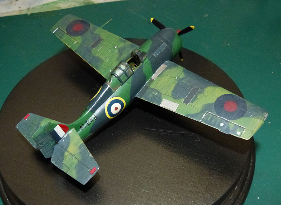 [Airfix] 1/72 - Martlet IV (Wildcat) (Musée de Yeovilton)  - Page 2 Martl119