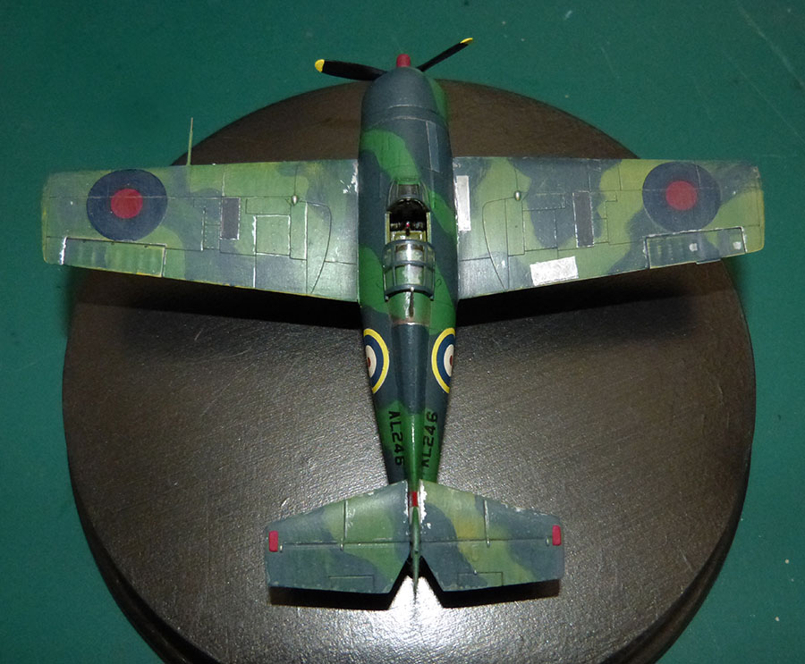 [Concours "Le bestiaire Grumman"] Martlet IV (Musée de Yeovilton) - Airfix - 1/72. Martl121