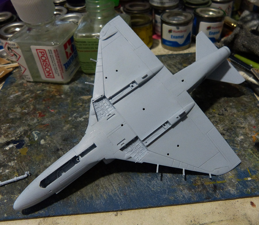 [Airfix] "El Tordillo de las Malvinas" - A-4P Skyhawk Argentin.   FINI.  P1520318