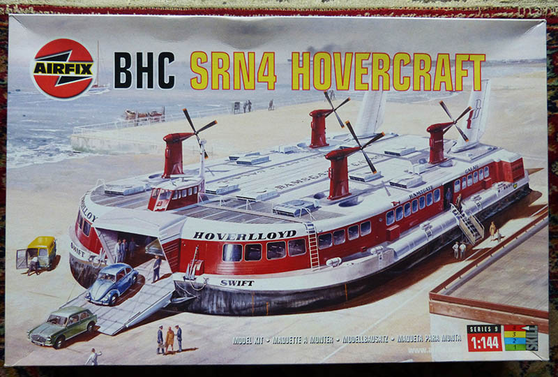 * 1/144  Fil rouge 2019 :      BHC SRN4 Hovercraft -      (Airfix ) Srn4_010