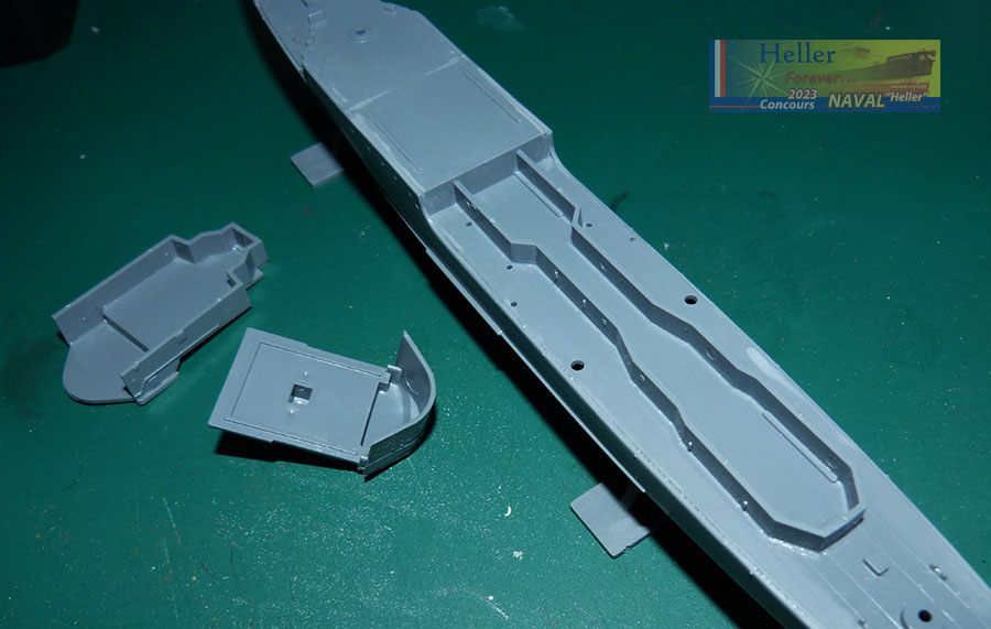 Aviso Escorteur F725 VICTOR SCHOELCHER classe COMMANDANT RIVIERE 1/400ème Réf L539 Vs_2210