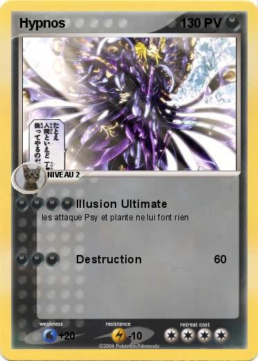 Carte saint seiya Hypnos10