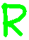 alphabet avec des couleurs différentes R56