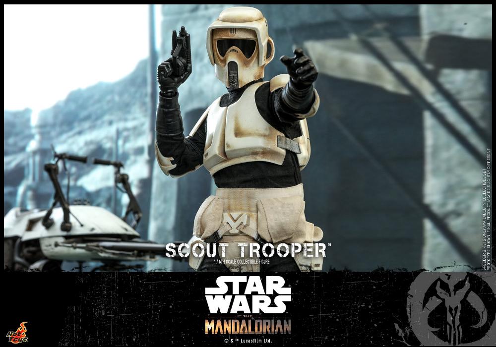 Scout Trooper Collectible Fig - 1/6 - Mandalorian Hot Toys 0131