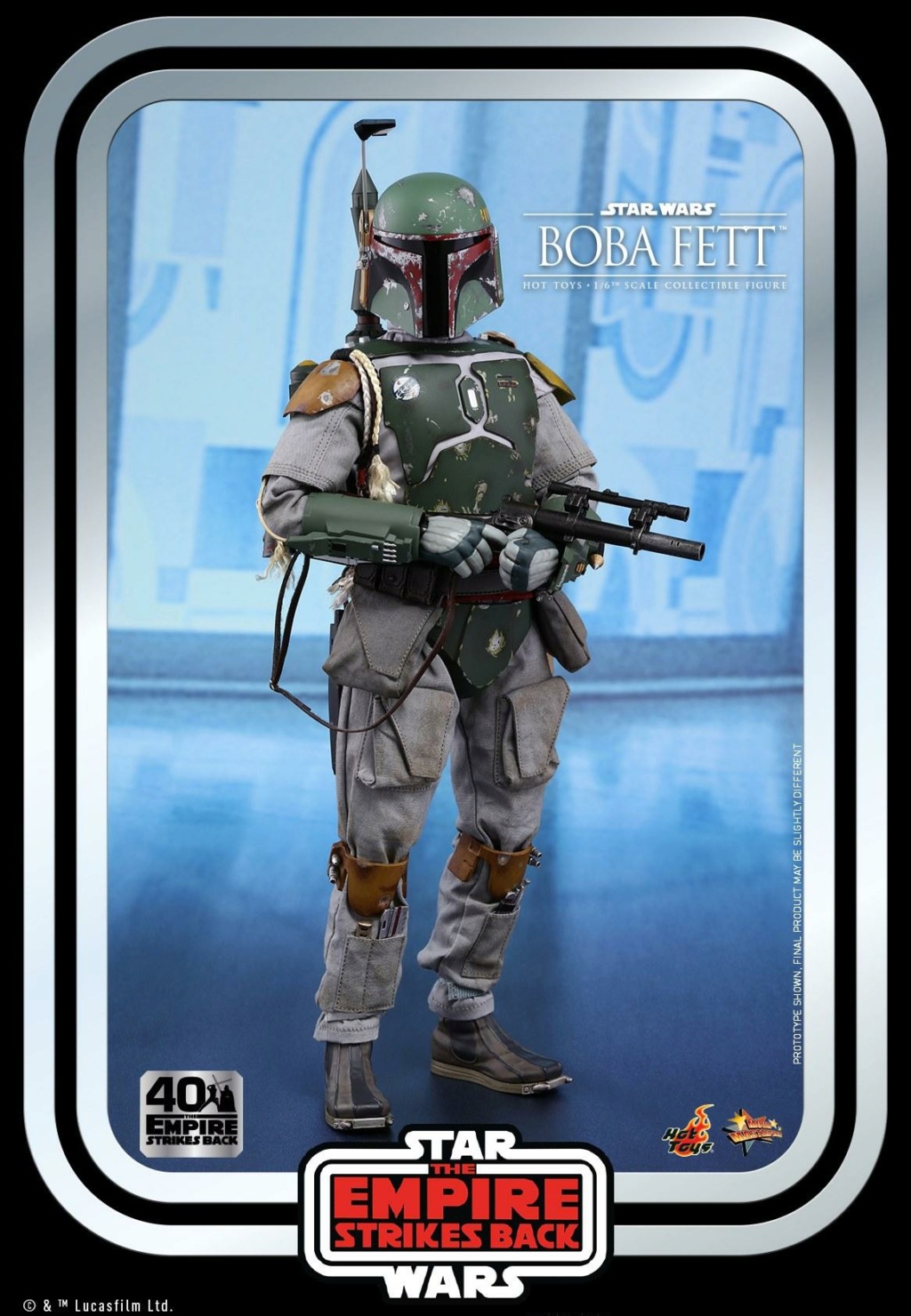 Boba Fett 1/6th scale Figure ESB 40th Anniv Hot Toys 0151