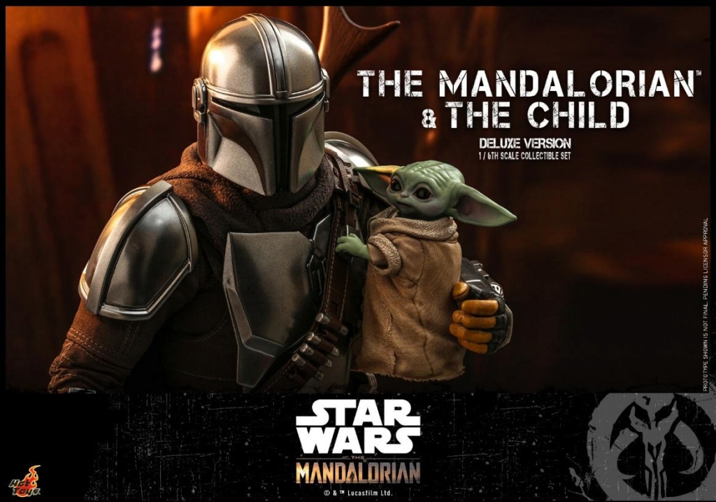 The Mandalorian & The Child Set - 1:6 - Hot Toys Star Wars 0224