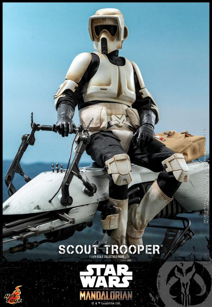 Scout Trooper Collectible Fig - 1/6 - Mandalorian Hot Toys 0229