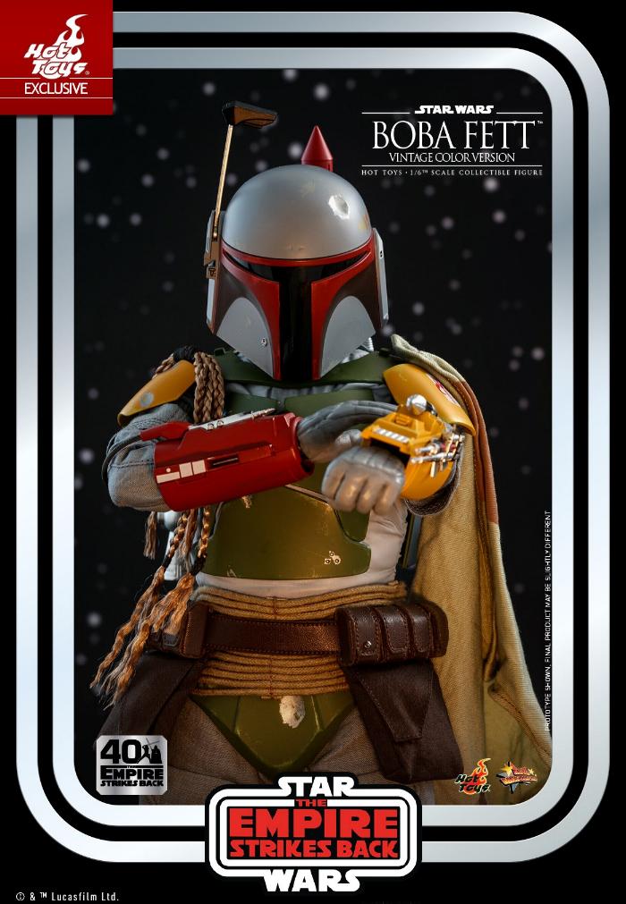 Boba Fett - 1/6th scale (Vintage Color Version) Hot Toys 0232