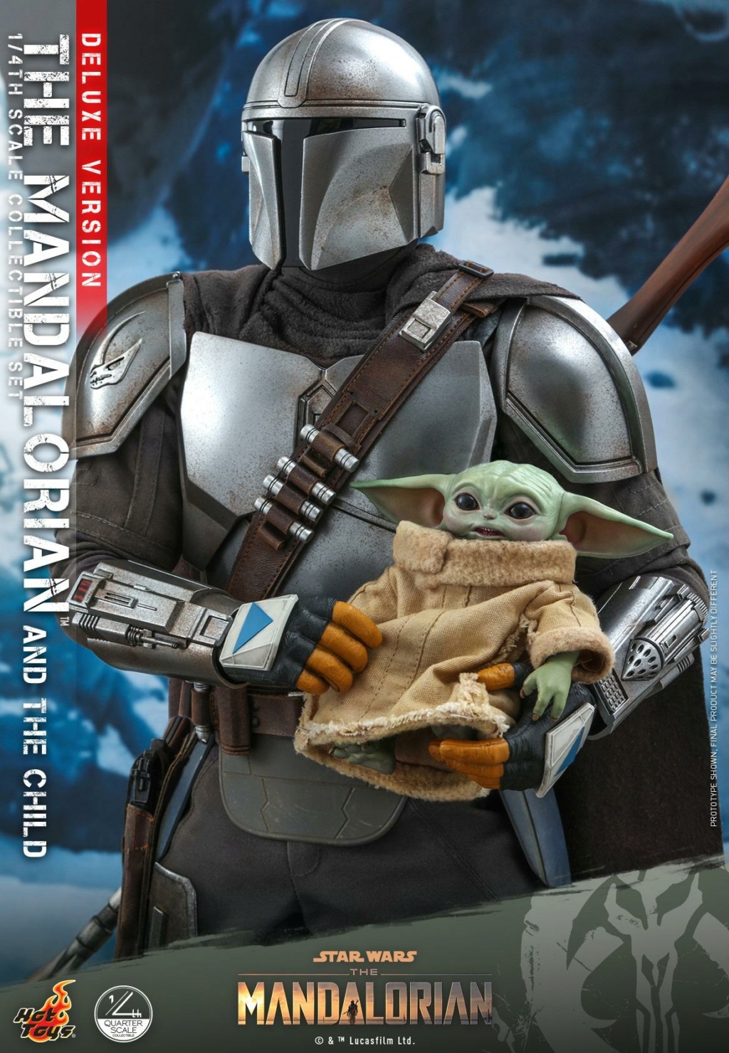 The Mandalorian & The Child Set (Deluxe) 1/4th - Hot Toys 0253