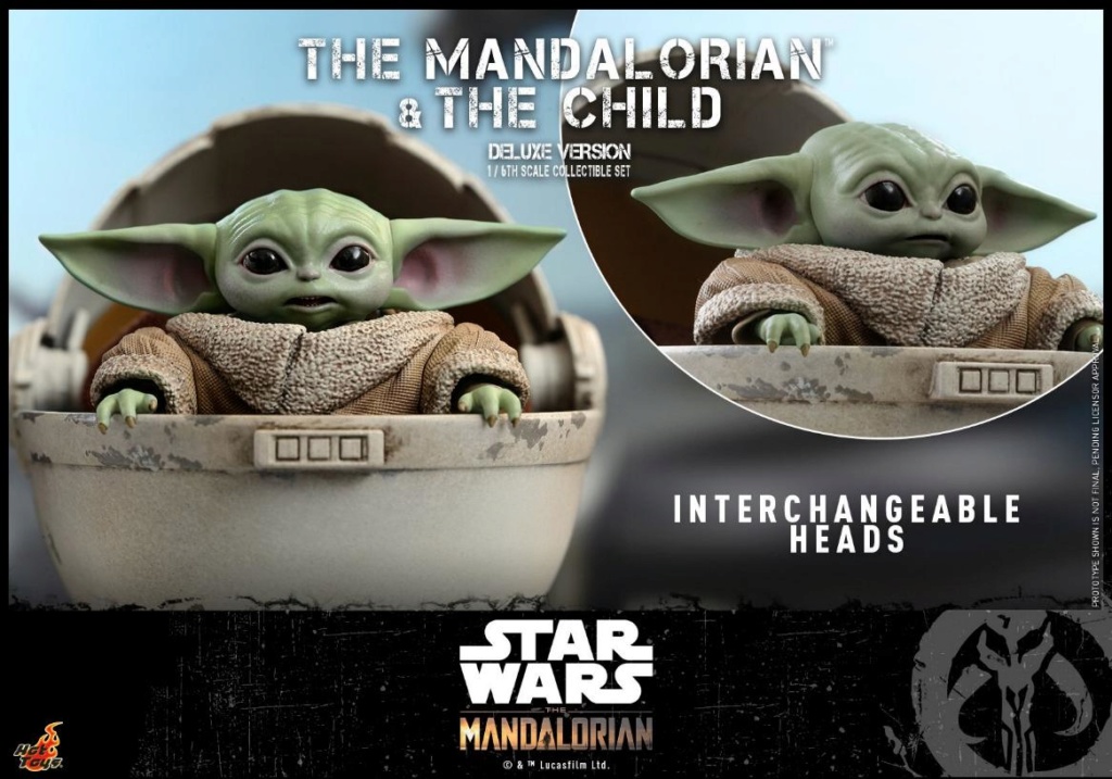 The Mandalorian & The Child Set - 1:6 - Hot Toys Star Wars 0324