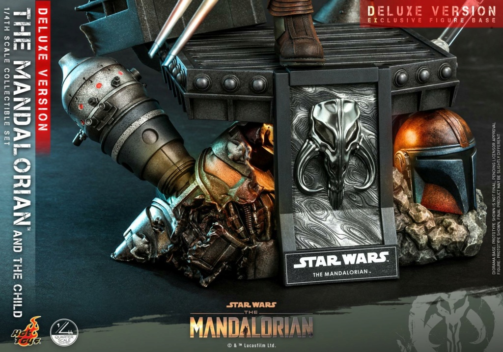 The Mandalorian & The Child Set (Deluxe) 1/4th - Hot Toys 0351