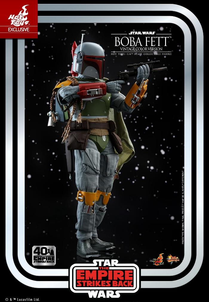 Boba Fett - 1/6th scale (Vintage Color Version) Hot Toys 0428