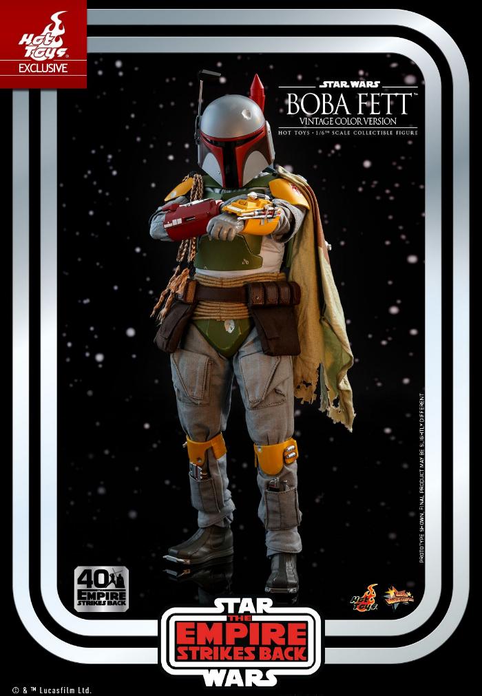 Boba Fett - 1/6th scale (Vintage Color Version) Hot Toys 0525