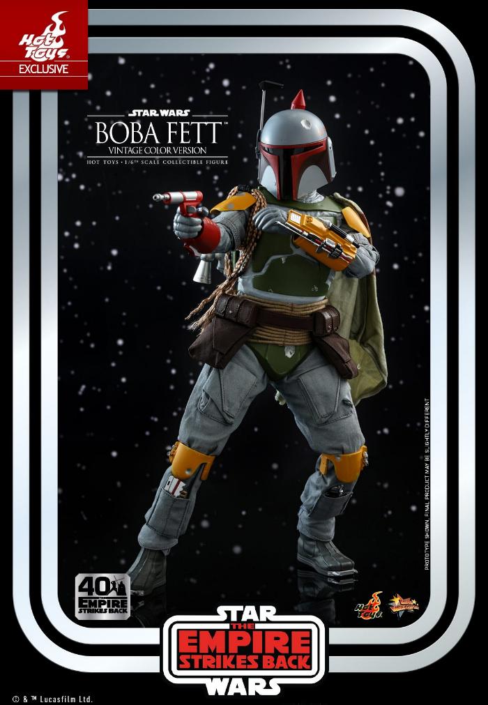 Boba Fett - 1/6th scale (Vintage Color Version) Hot Toys 0623