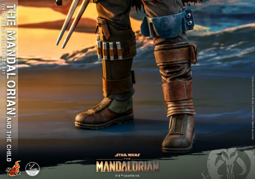 The Mandalorian & The Child Collectible Set - 1/4th Hot Toys 0641