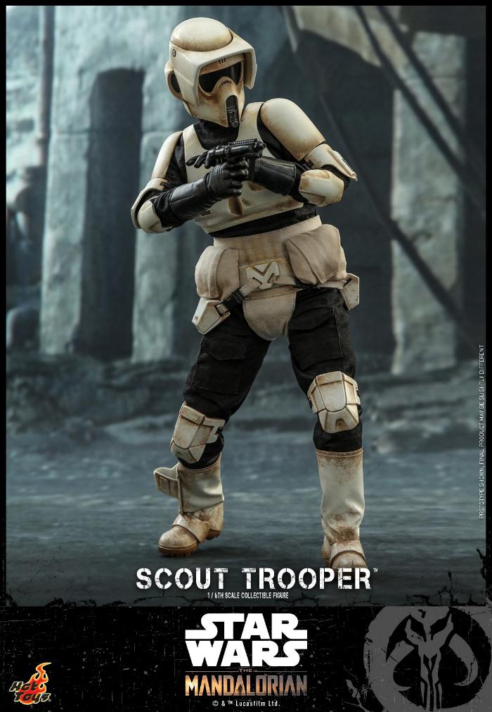 Scout Trooper Collectible Fig - 1/6 - Mandalorian Hot Toys 0717