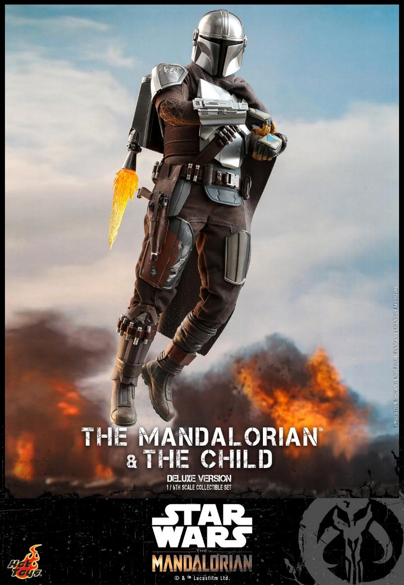 The Mandalorian & The Child Set - 1:6 - Hot Toys Star Wars 0814