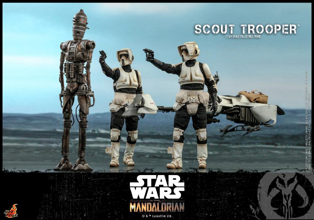 Scout Trooper Collectible Fig - 1/6 - Mandalorian Hot Toys 0816