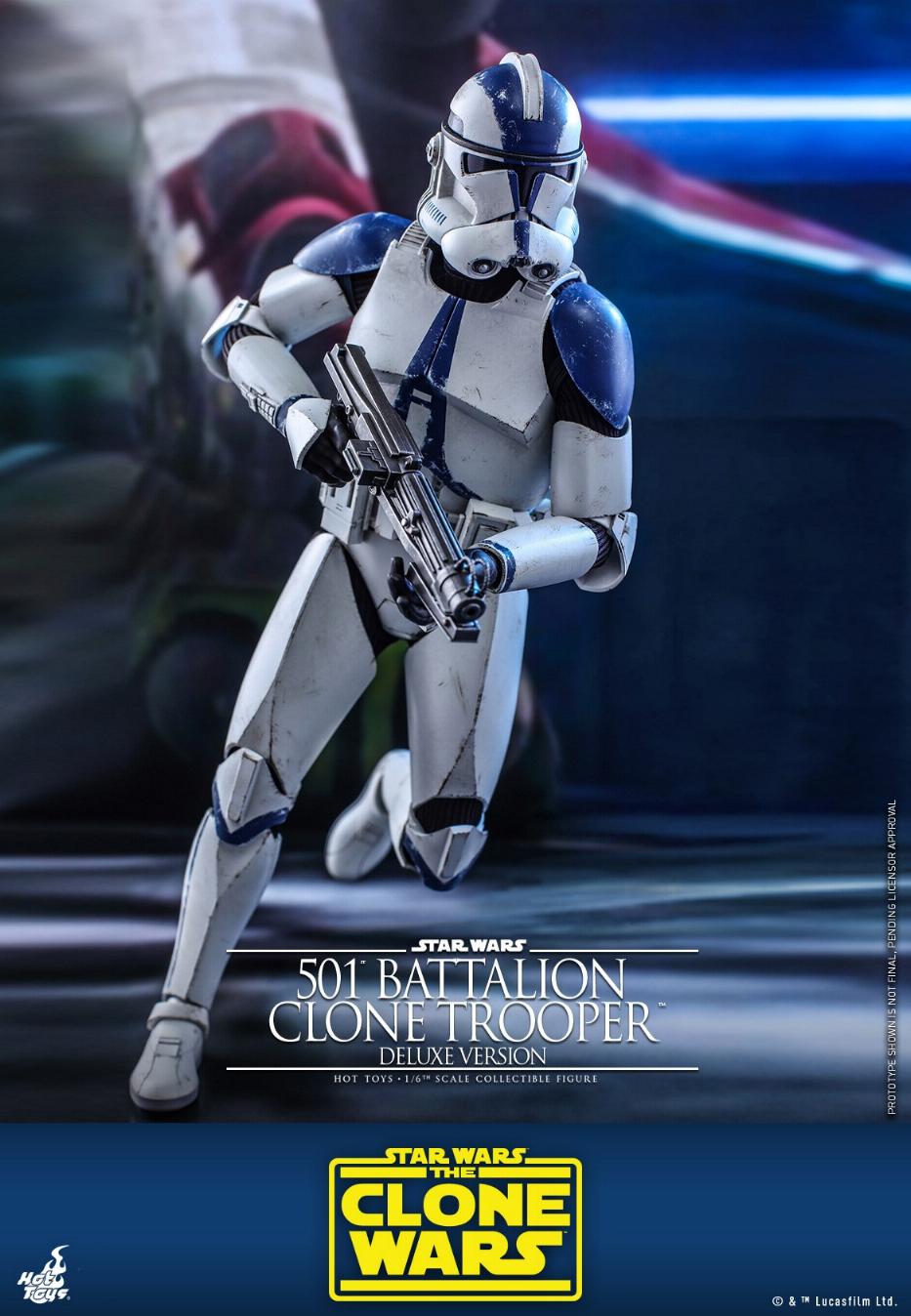 501st Battalion Clone Trooper (Deluxe Version) - Hot Toys  0825