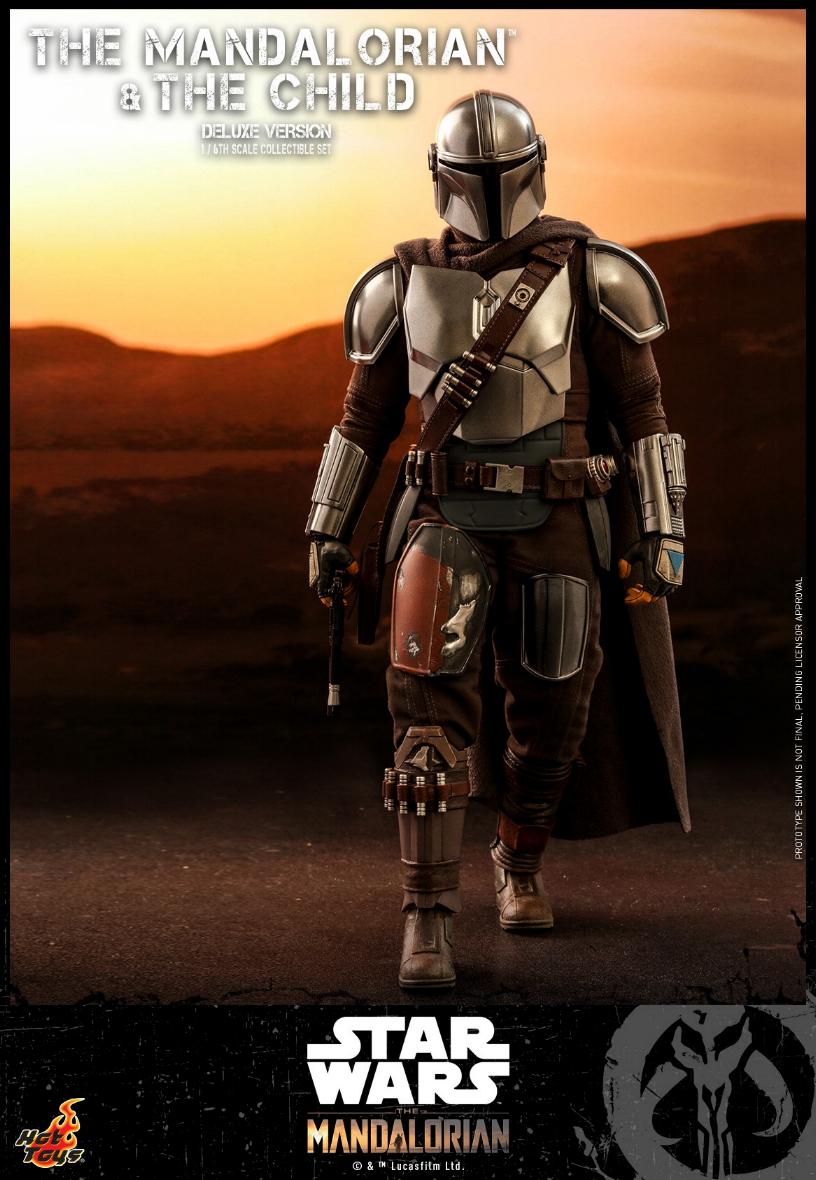 The Mandalorian & The Child Set - 1:6 - Hot Toys Star Wars 0914