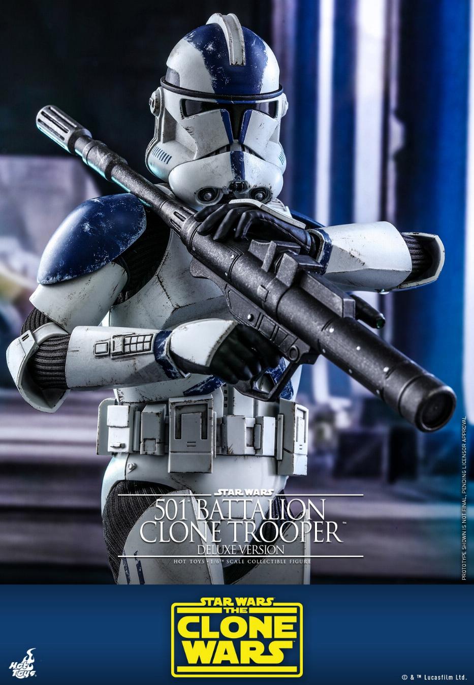 501st Battalion Clone Trooper (Deluxe Version) - Hot Toys  0925