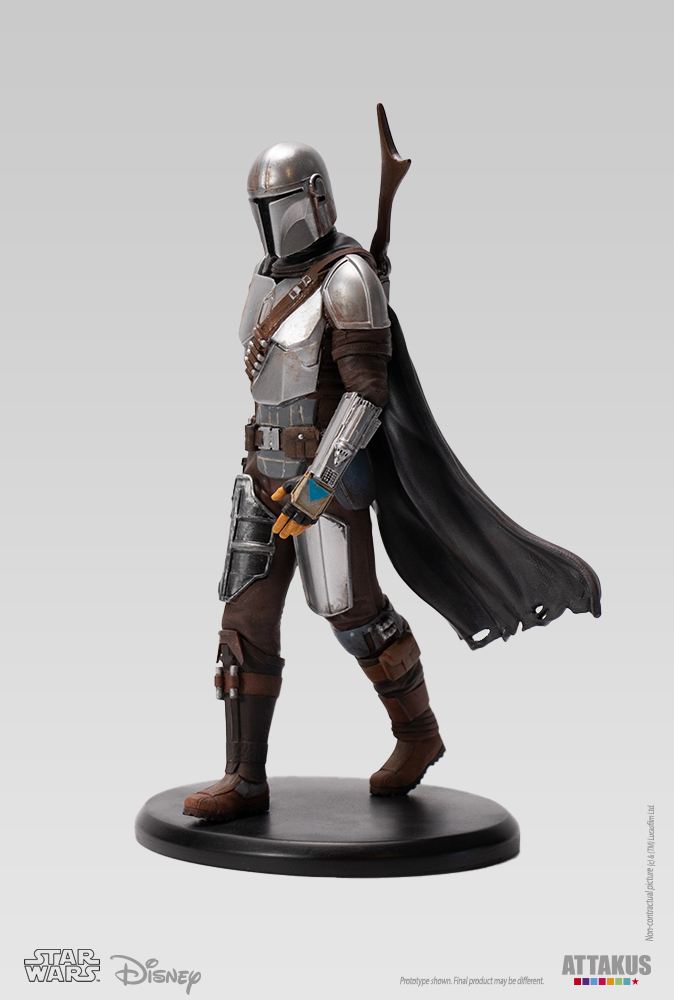 Statue Star Wars The Mandalorian Classic (1/5e) & Elite (1/10e) - ATTAKUS 1000x612