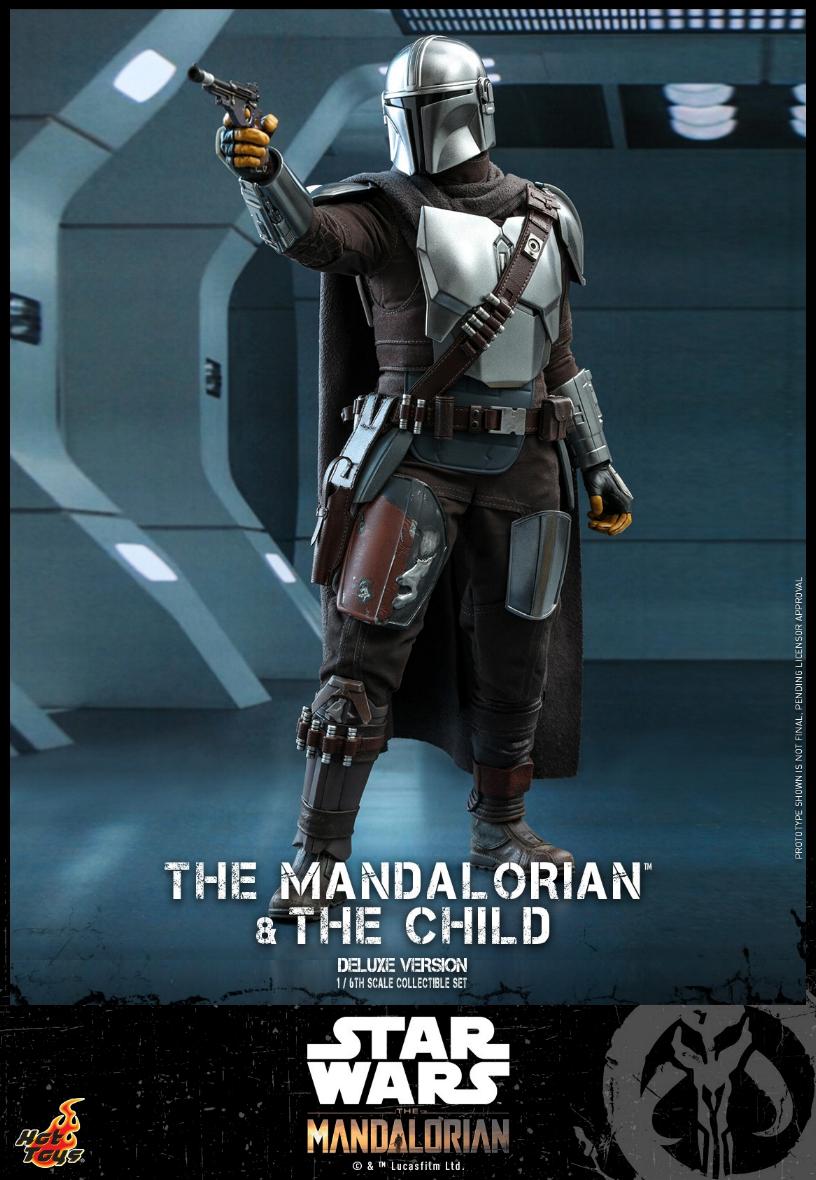 The Mandalorian & The Child Set - 1:6 - Hot Toys Star Wars 1014