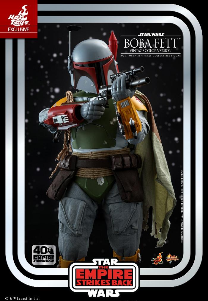 Boba Fett - 1/6th scale (Vintage Color Version) Hot Toys 1017