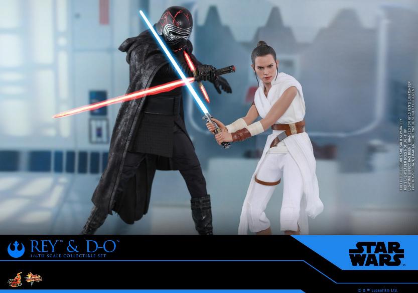 Rey & D-O Collectible Set - The Rise of Skywalker - Hot Toys 1112