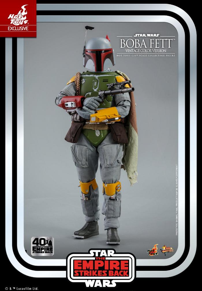 Boba Fett - 1/6th scale (Vintage Color Version) Hot Toys 1116