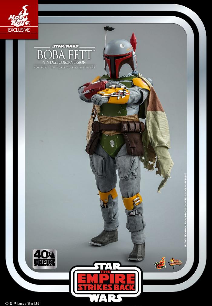 Boba Fett - 1/6th scale (Vintage Color Version) Hot Toys 1216