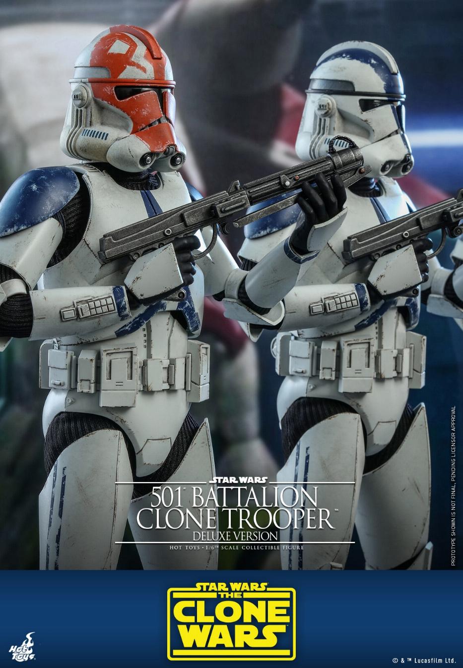 501st Battalion Clone Trooper (Deluxe Version) - Hot Toys  1221