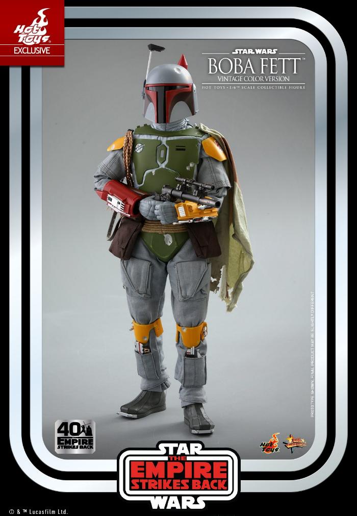 Boba Fett - 1/6th scale (Vintage Color Version) Hot Toys 1315