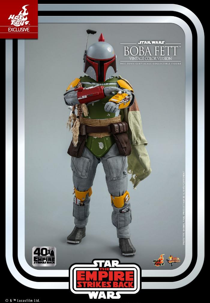 Boba Fett - 1/6th scale (Vintage Color Version) Hot Toys 1415