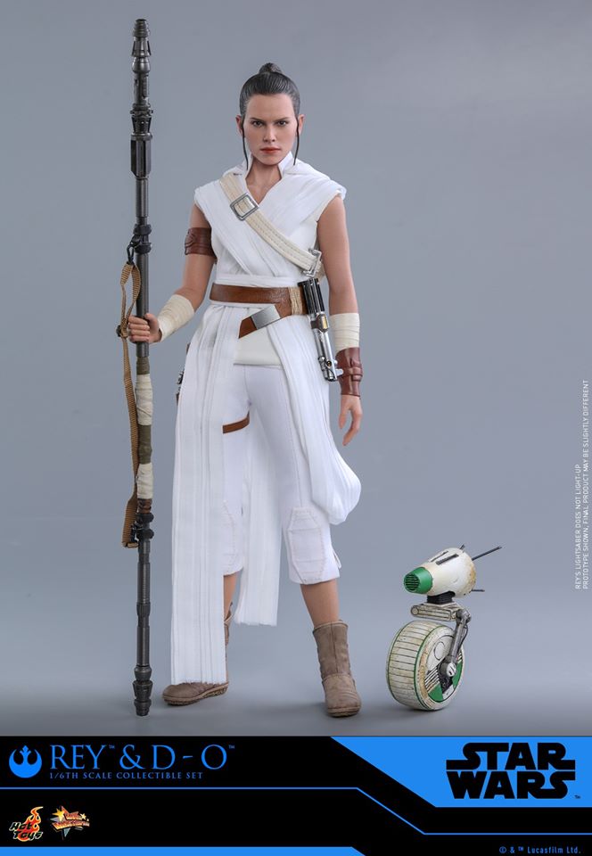 Rey & D-O Collectible Set - The Rise of Skywalker - Hot Toys 1611