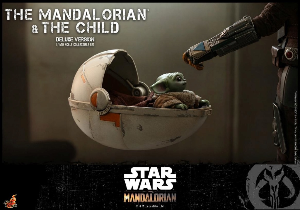 The Mandalorian & The Child Set - 1:6 - Hot Toys Star Wars 1612