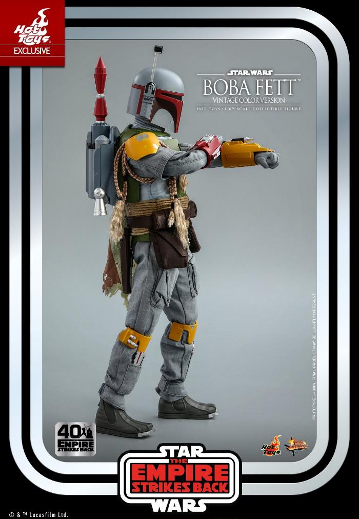 Boba Fett - 1/6th scale (Vintage Color Version) Hot Toys 1614