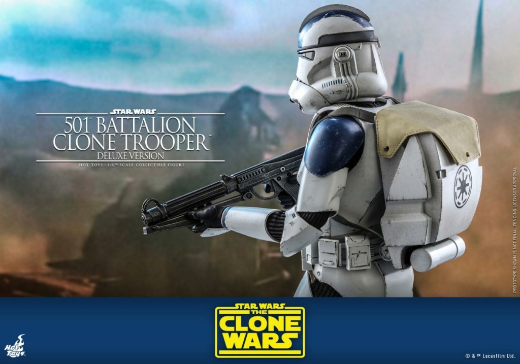 501st Battalion Clone Trooper (Deluxe Version) - Hot Toys  1619