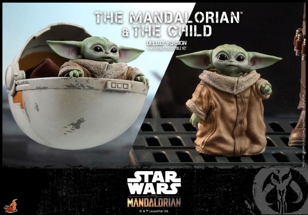 The Mandalorian & The Child Set - 1:6 - Hot Toys Star Wars 1811