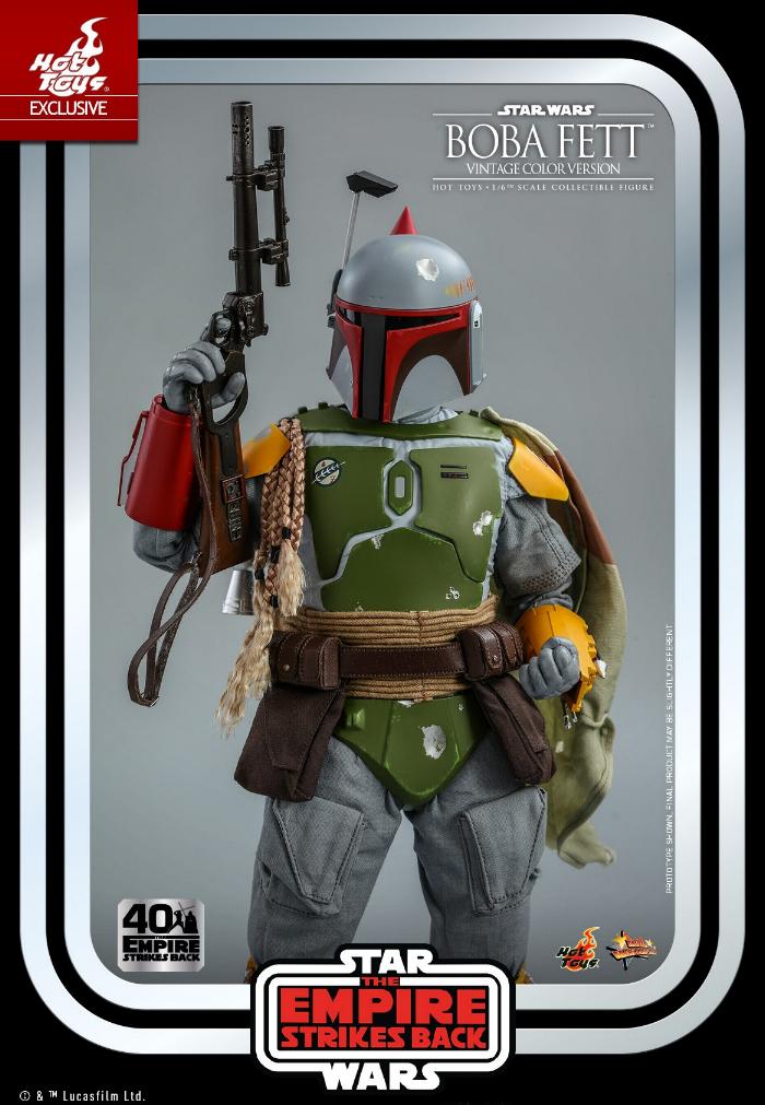 Boba Fett - 1/6th scale (Vintage Color Version) Hot Toys 1813