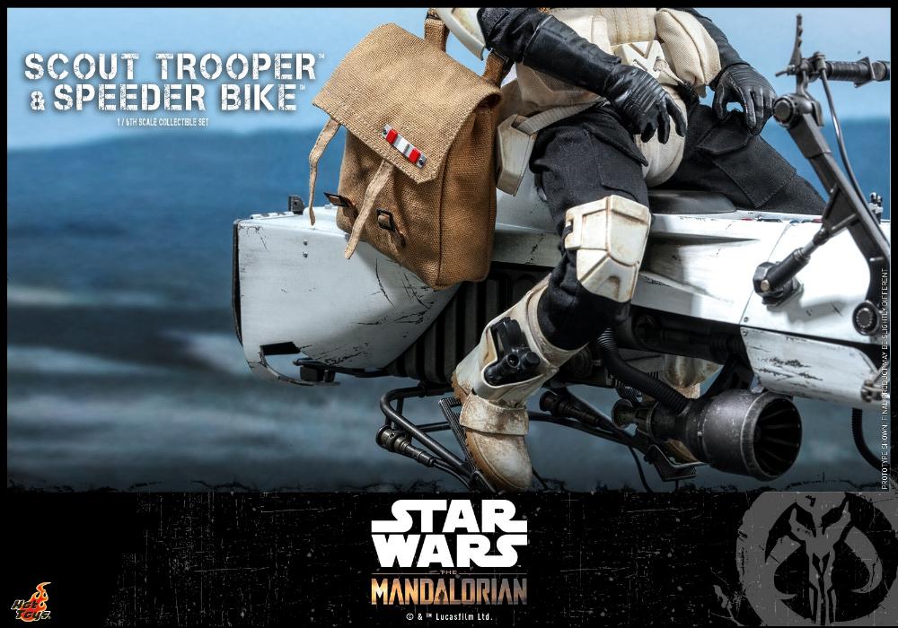 Scout Trooper & Speeder Bike Set 1/6 - Mandalorian - Hot Toy 1912