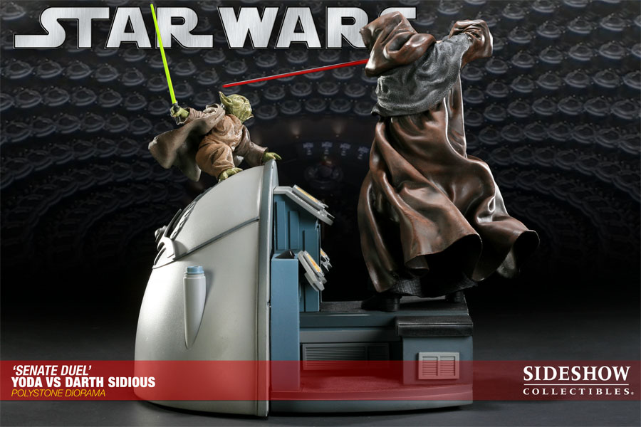 Sideshow - Senate Duel: Yoda vs. Darth Sidious 20001712