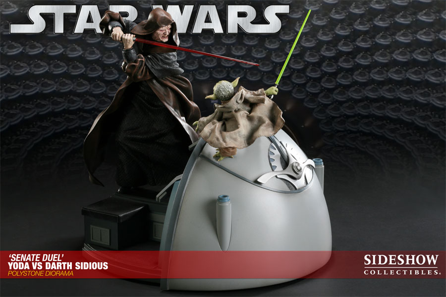 Sideshow - Senate Duel: Yoda vs. Darth Sidious 20001714